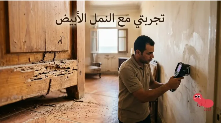 تجربتي مع النمل الأبيض