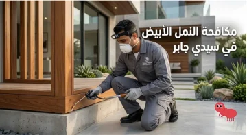 مكافحة النمل الأبيض في سيدي جابر