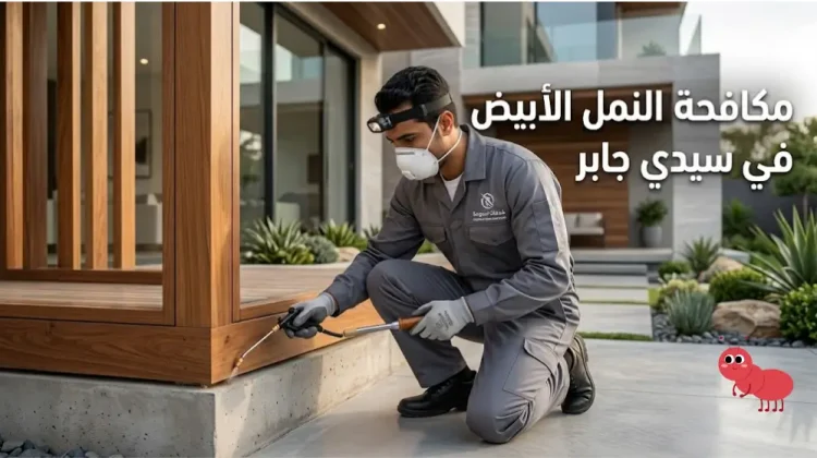 مكافحة النمل الأبيض في سيدي جابر
