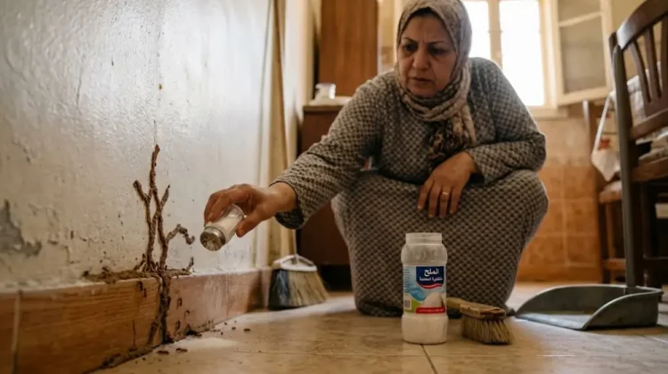 الأرضة والملح