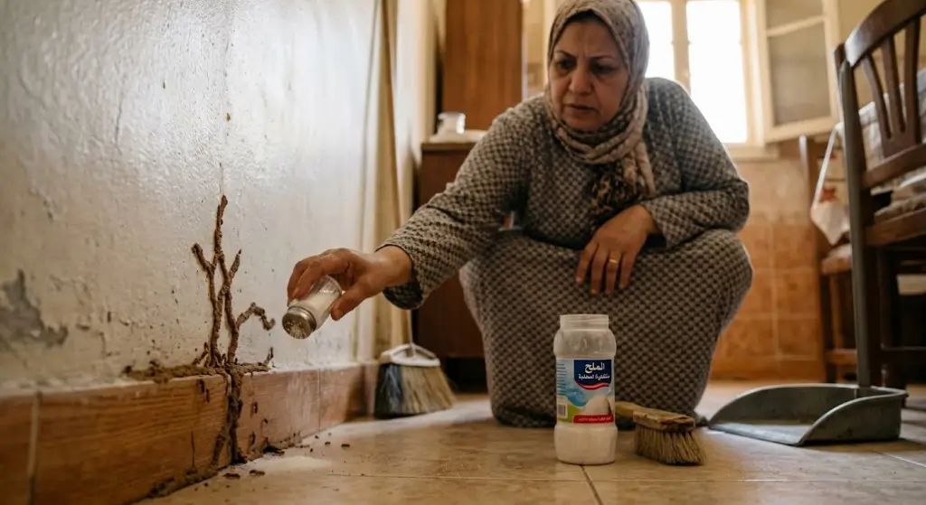 الأرضة والملح