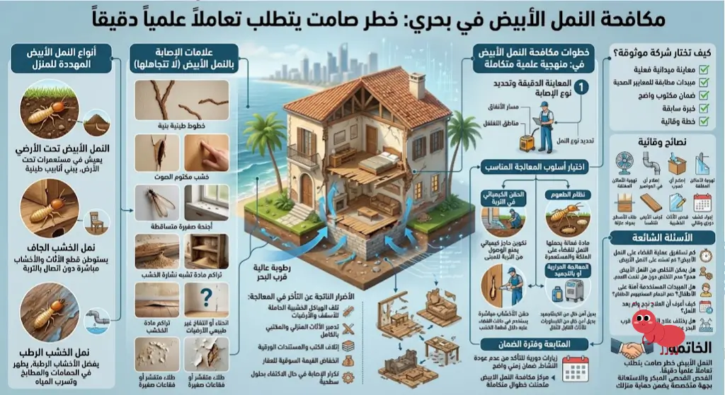 مكافحة النمل الأبيض في بحري