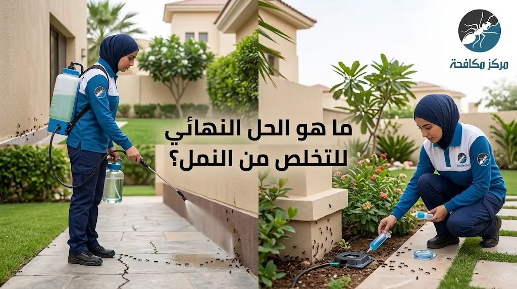 ما هو الحل النهائي للتخلص من النمل؟